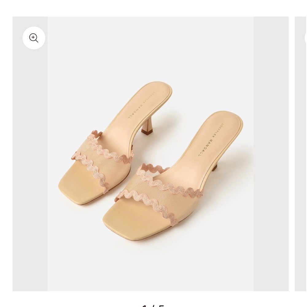 LOEFFLER RANDALL WOMEN'S MILENA MESH MID-HEEL MULE